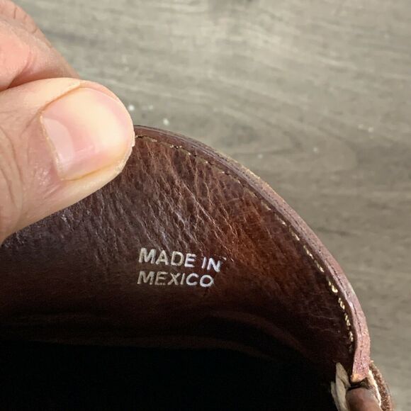 Cole Haan Boat Shoes Mens Brown Leather Casual Moc Toe Slip On Loafers Size 9 M - Picture 8 of 12